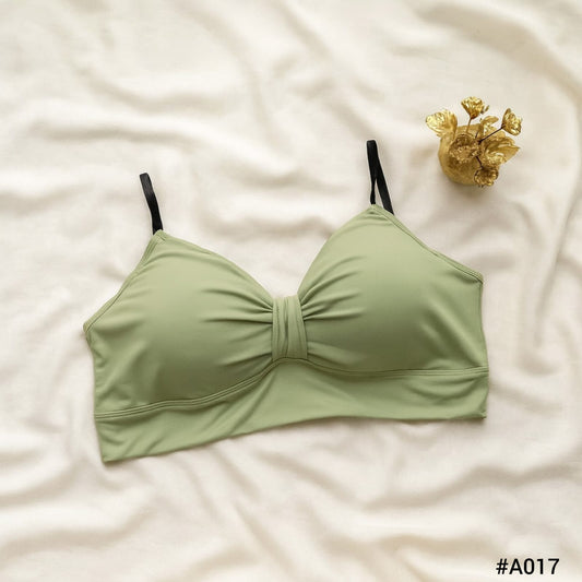 Imported Comfortable Padded Bra with Knot Detail – Perfect for Everyday Wear