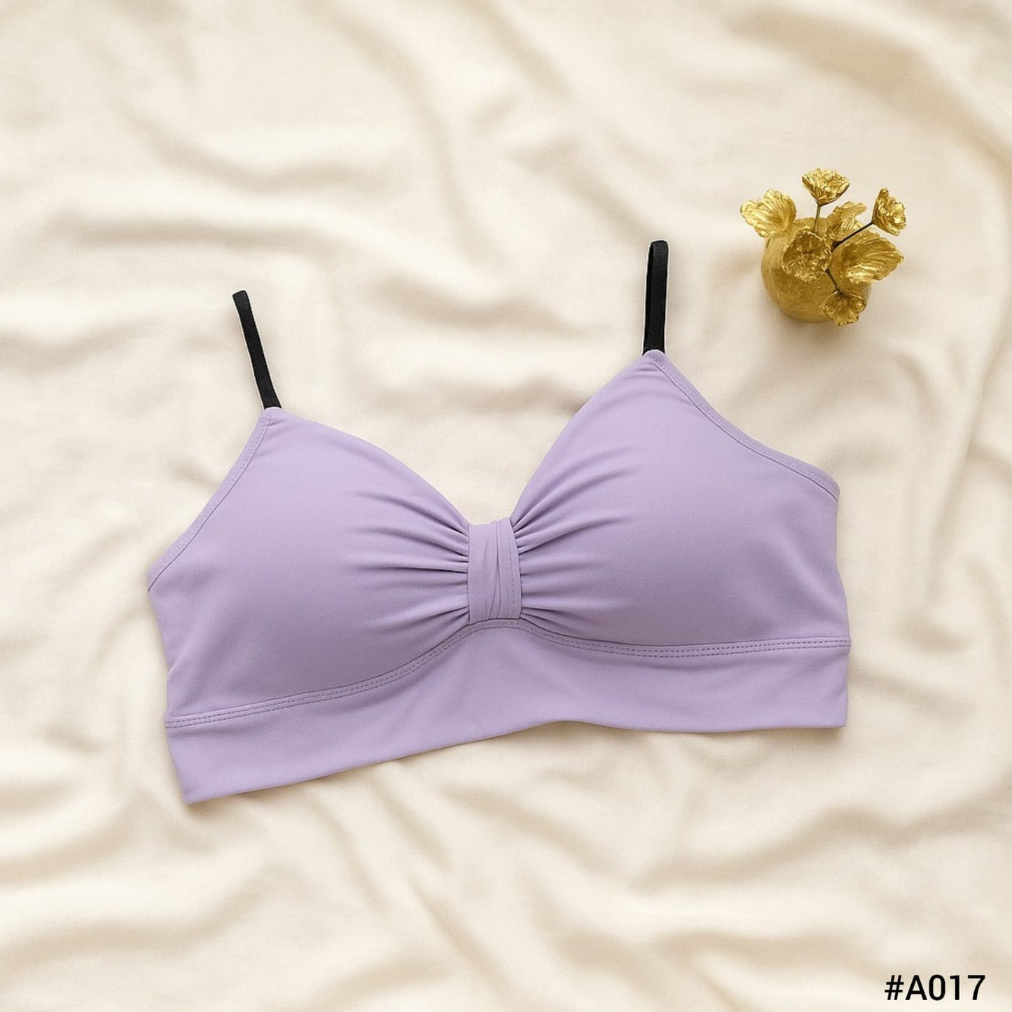 Imported Comfortable Padded Bra with Knot Detail – Perfect for Everyday Wear