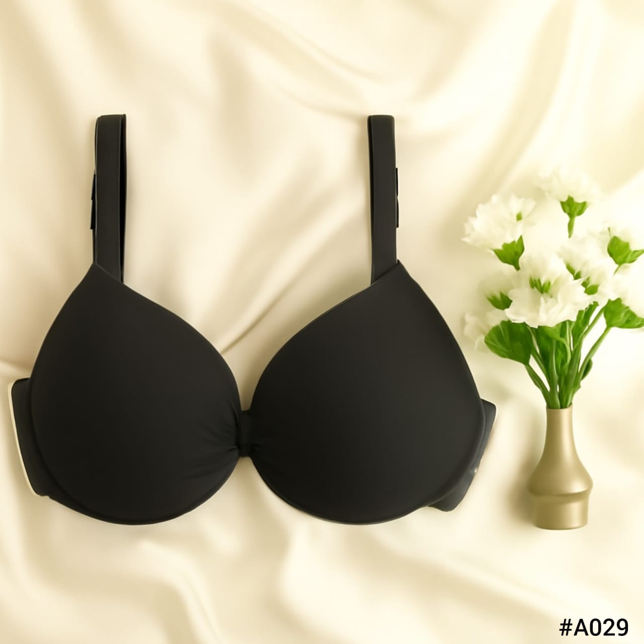 Front Knotted Soft Padded Bra