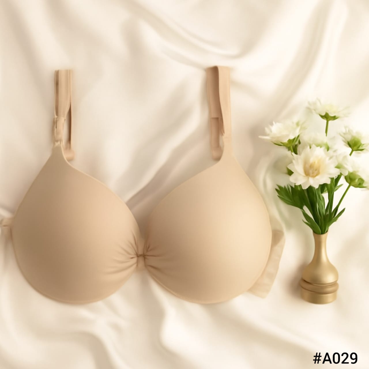 Front Knotted Soft Padded Bra