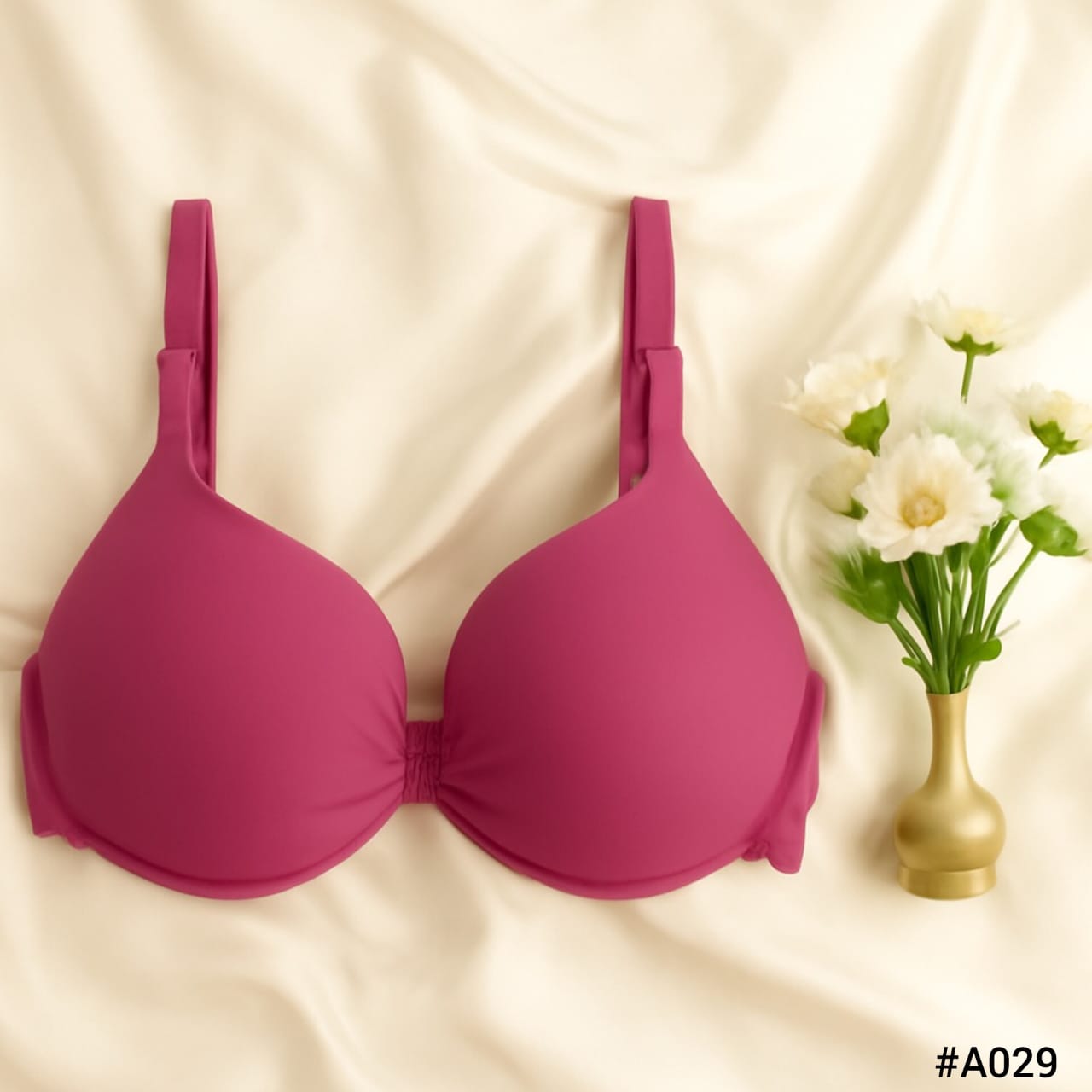 Front Knotted Soft Padded Bra