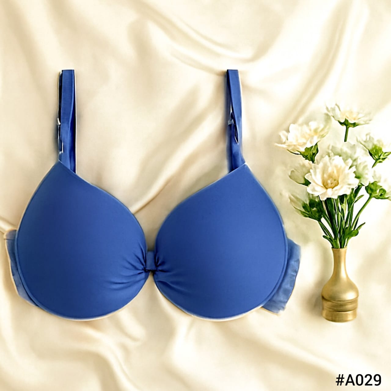 Front Knotted Soft Padded Bra