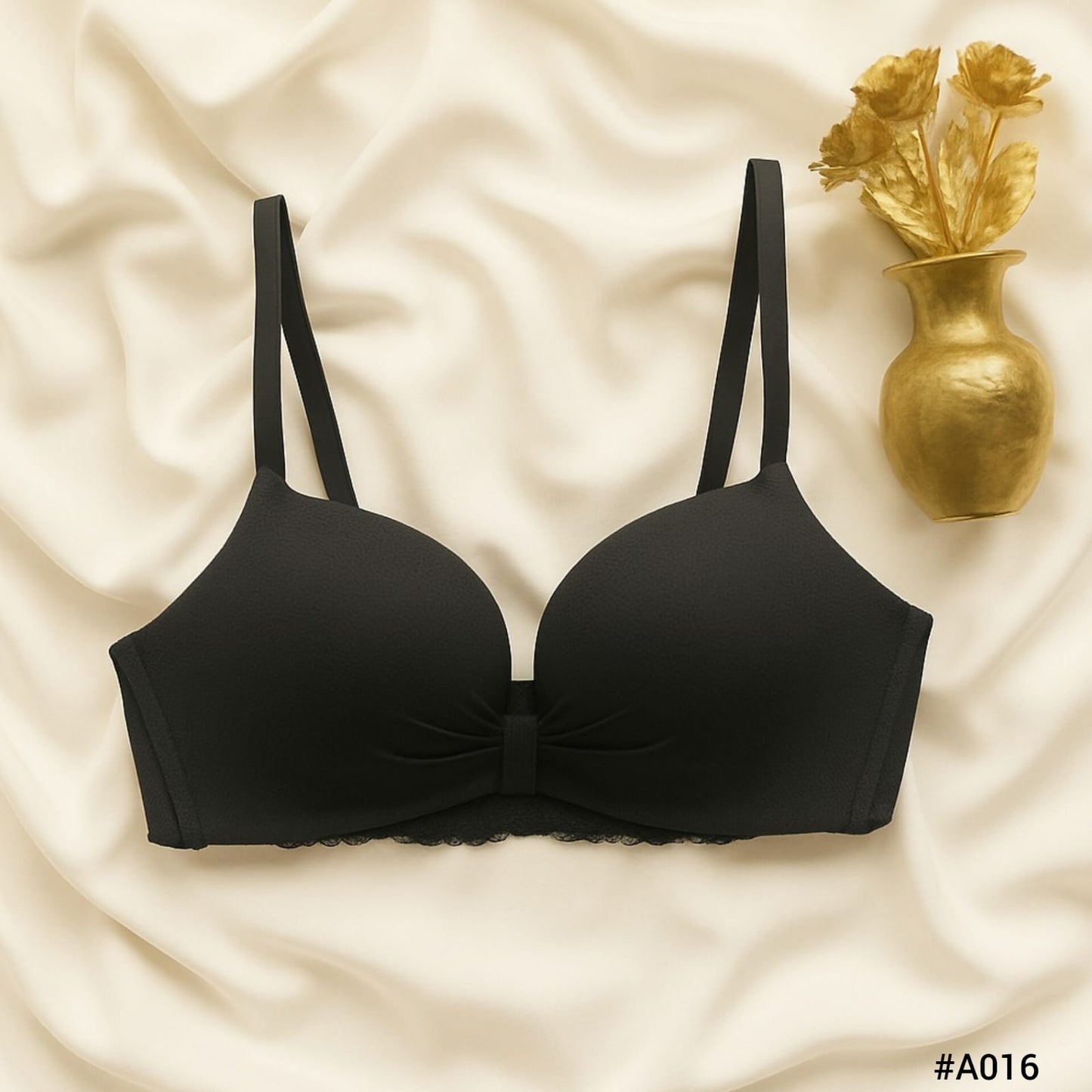 Imported Front Knot Padded T-Shirt Bra