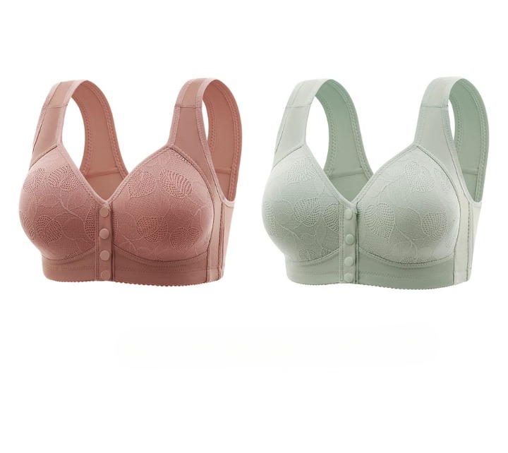Soft Blossom Front-Closure Bra - Comfort & Support for Everyday Wear