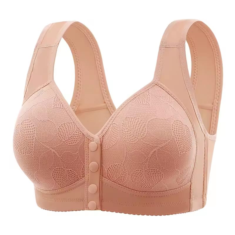 Soft Blossom Front-Closure Bra - Comfort & Support for Everyday Wear