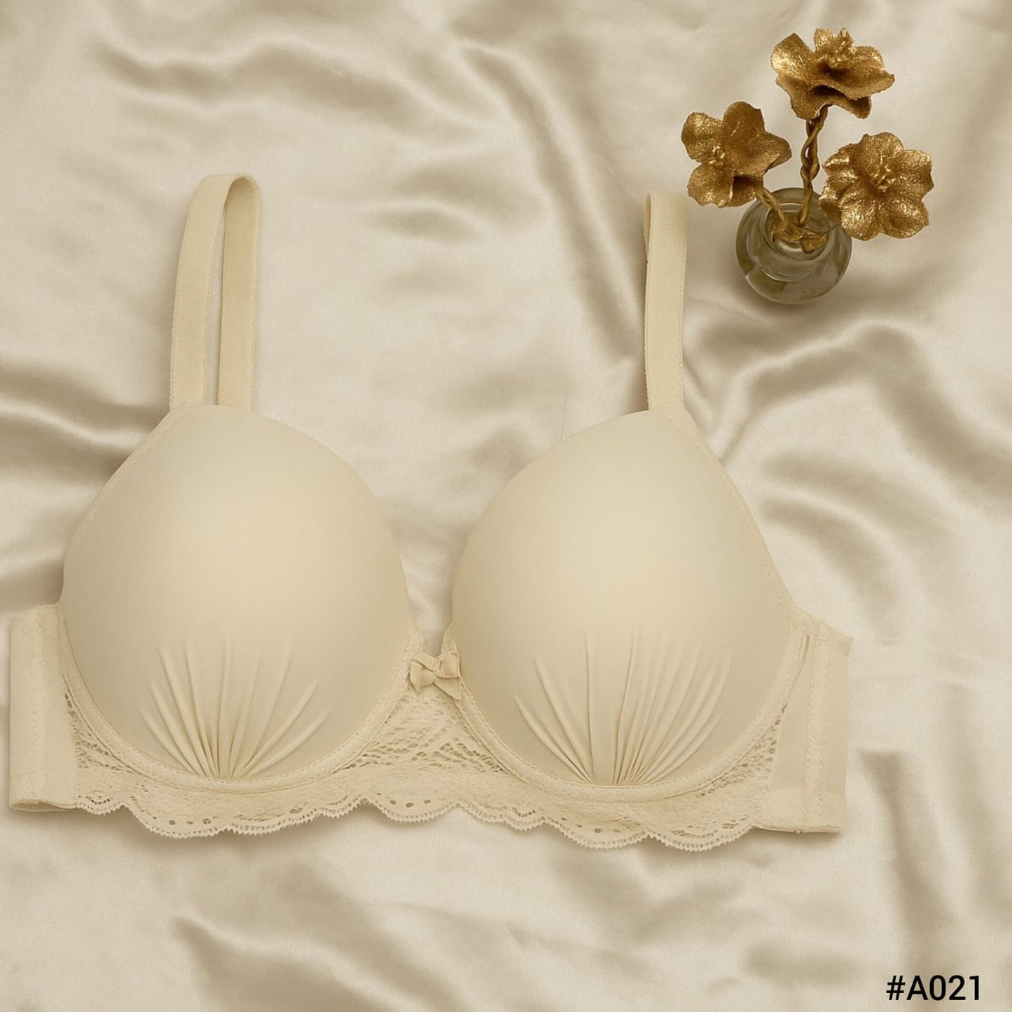 UnderWire Lace Trim Padded  Bra