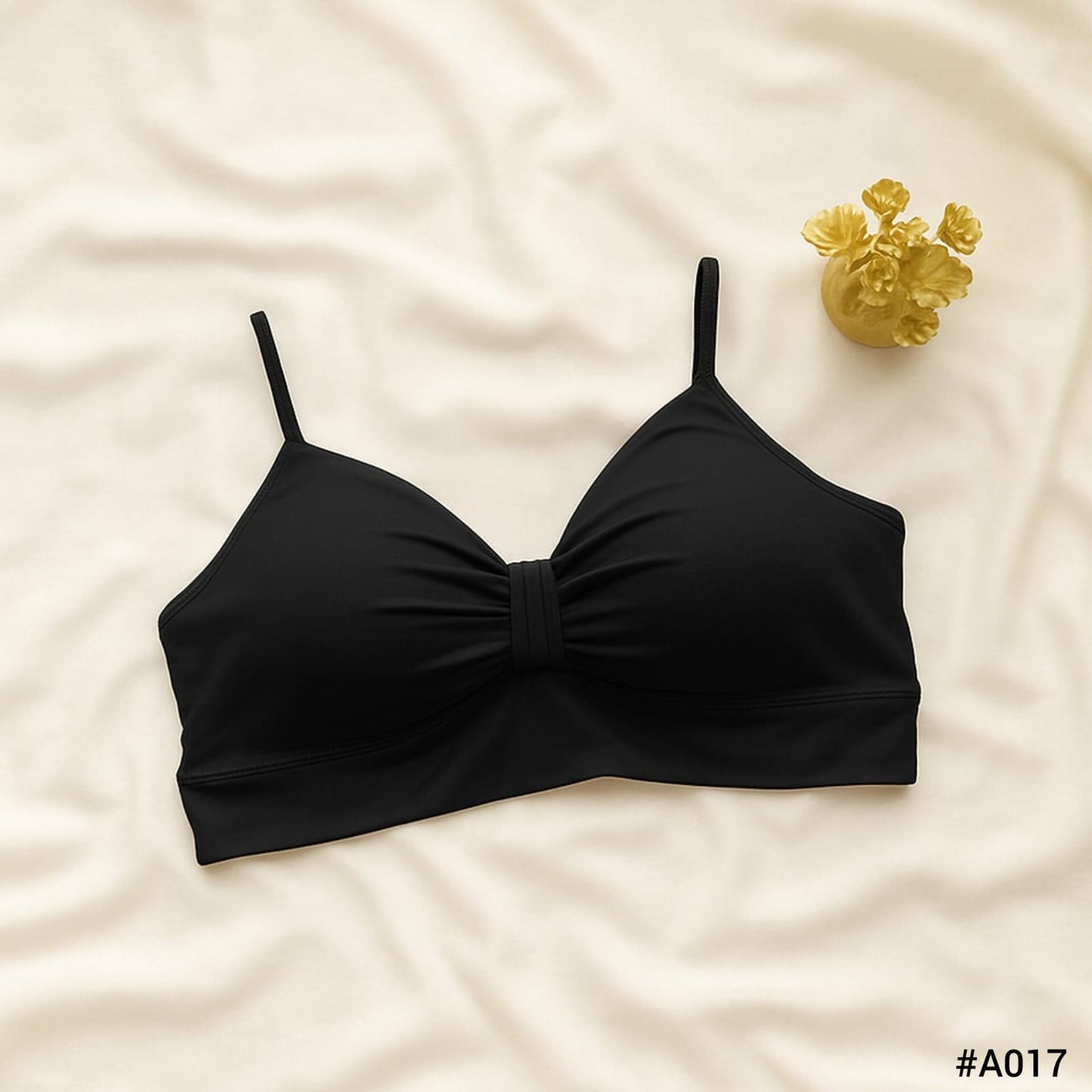Imported Comfortable Padded Bra with Knot Detail – Perfect for Everyday Wear