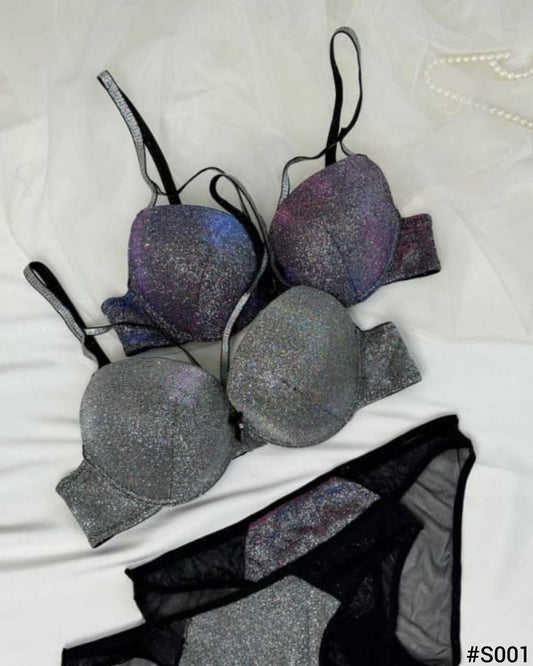 Sparkly MoonLight Bra and Panty Set