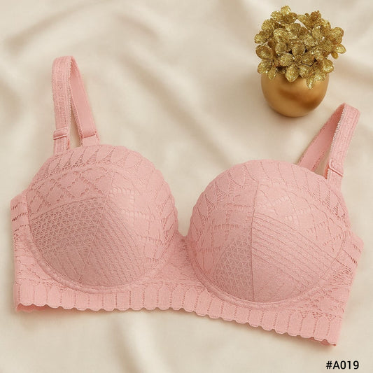 Imported Full Coverage Lace Padded Bra