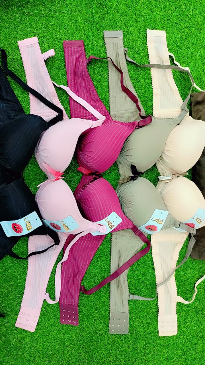 Fancy imported double padded bra Set