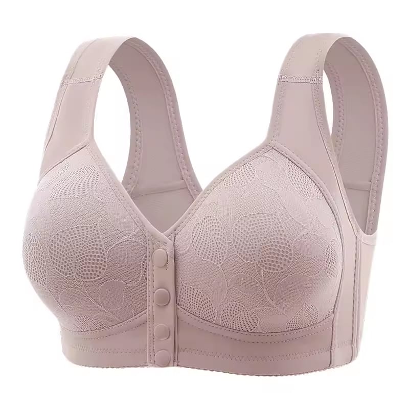 Soft Blossom Front-Closure Bra - Comfort & Support for Everyday Wear