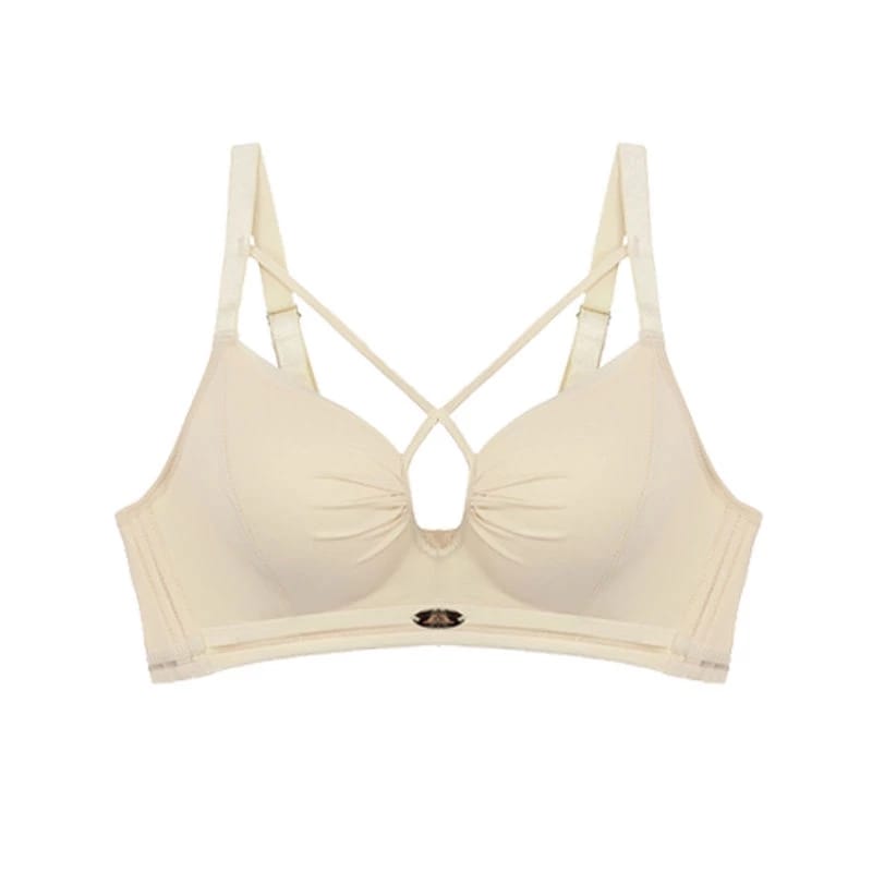 Chic Strappy Padded Bra – Stylish & Comfortable