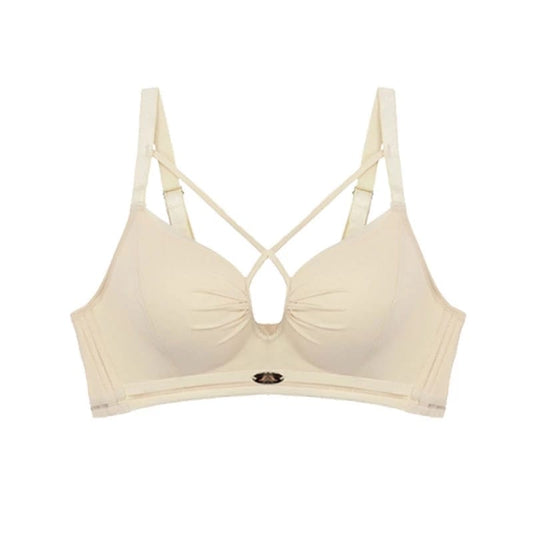Chic Strappy Padded Bra – Stylish & Comfortable