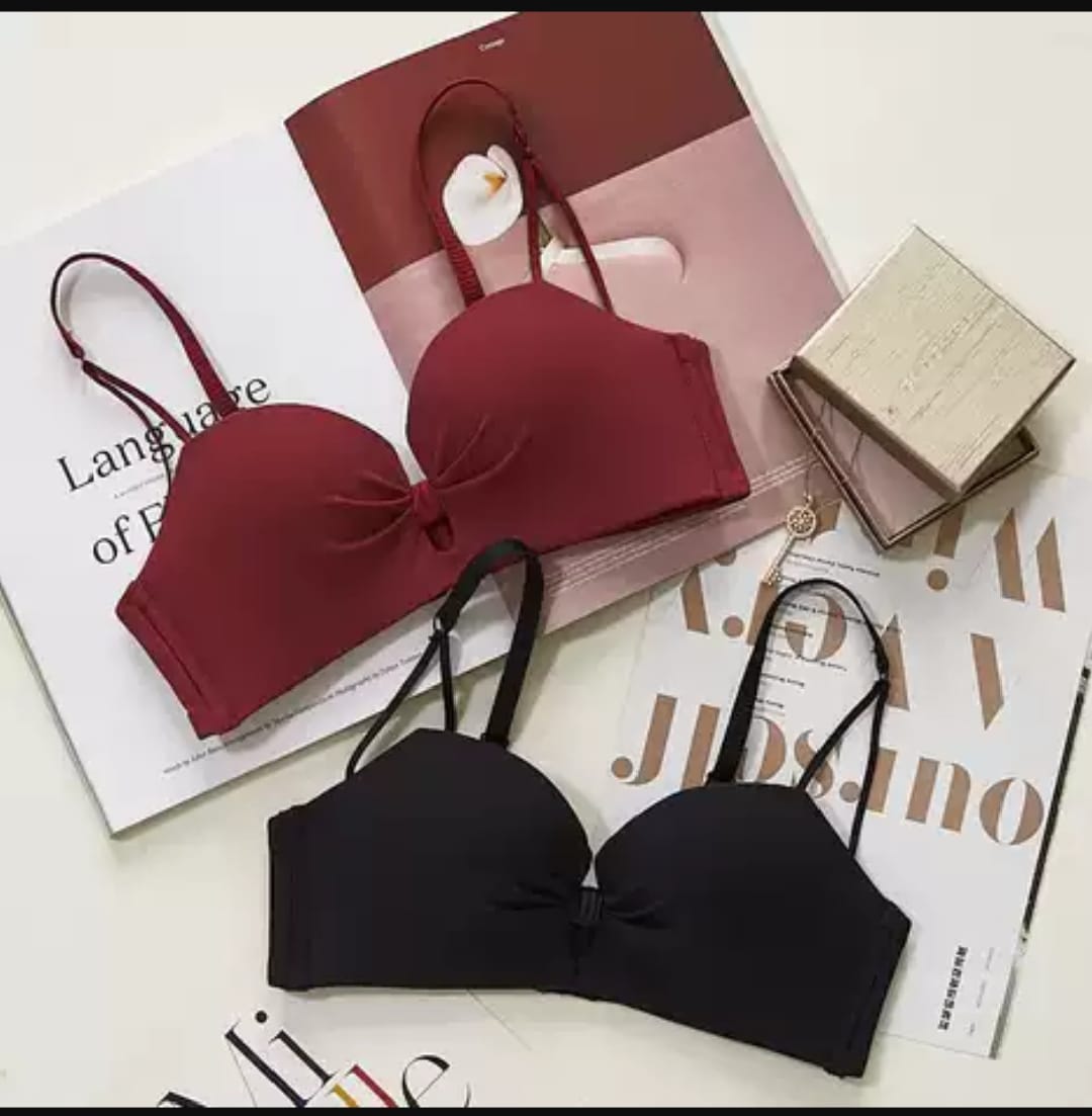 Imported Front Knot Padded T-Shirt Bra